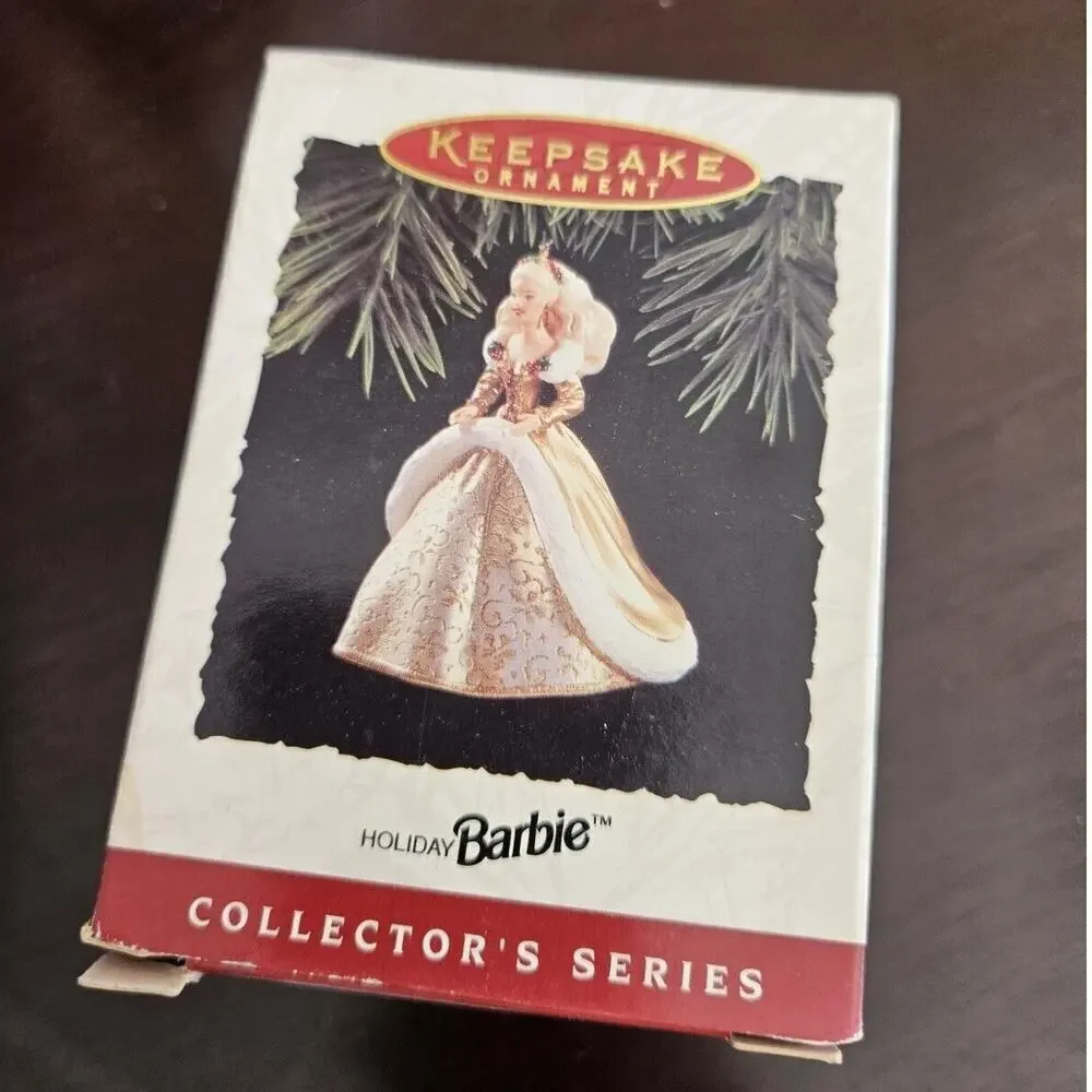 1994 Holiday Barbie Hallmark Keepsake Ornament Mattel
